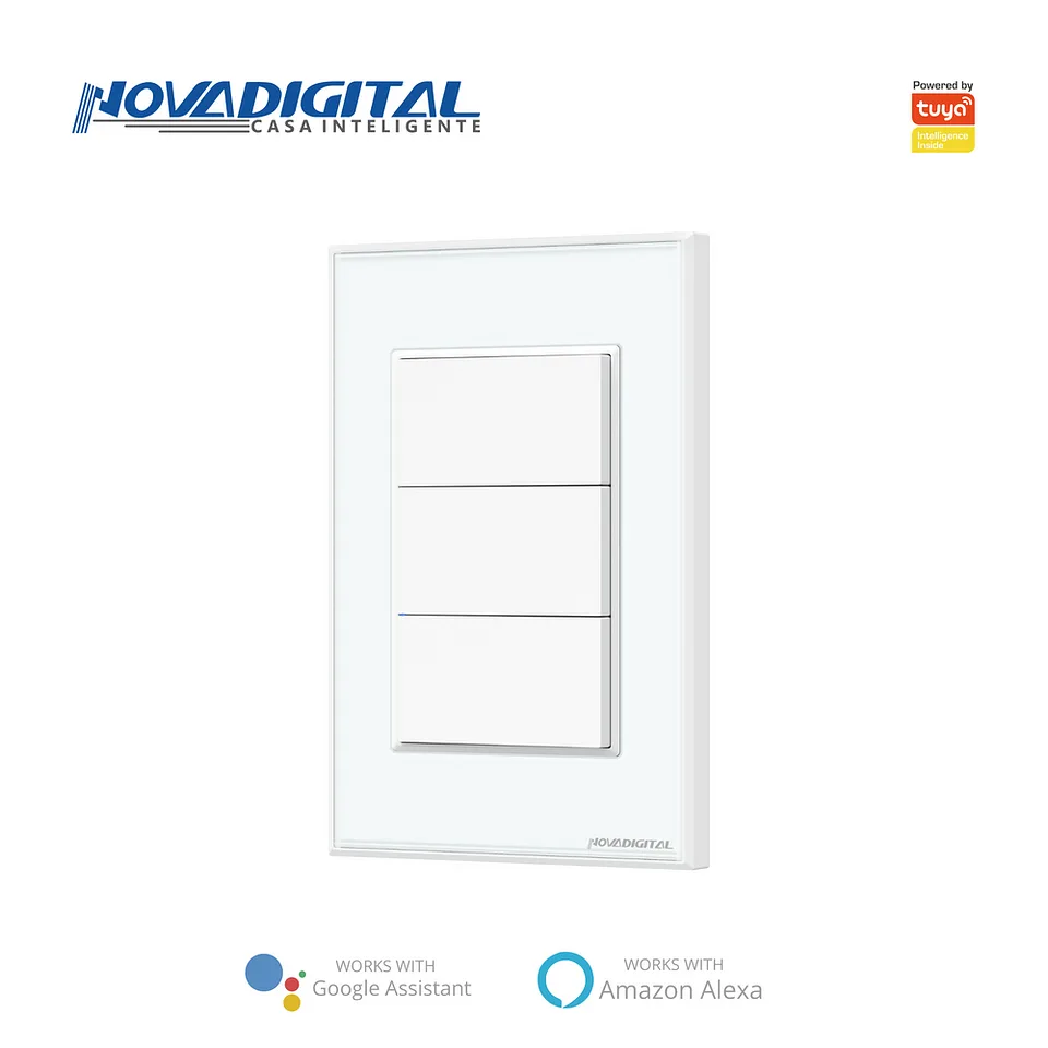 Interruptor Inteligente ZigBee com Tecla Fisíca