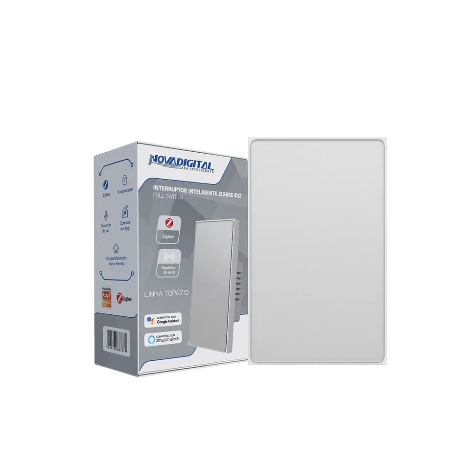 Interruptor Inteligente Zigbee / Linha Topázio