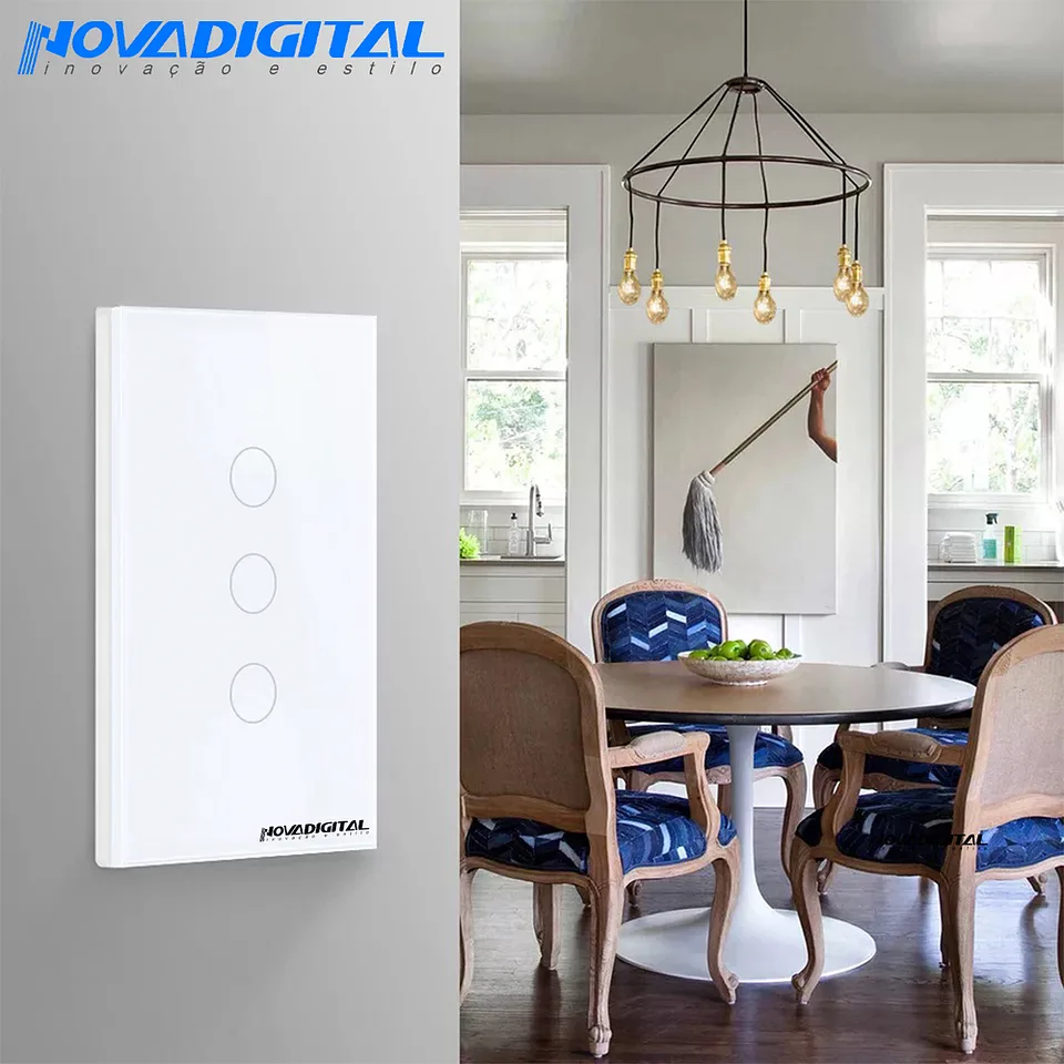 Interruptor inteligente Wi-Fi com RF