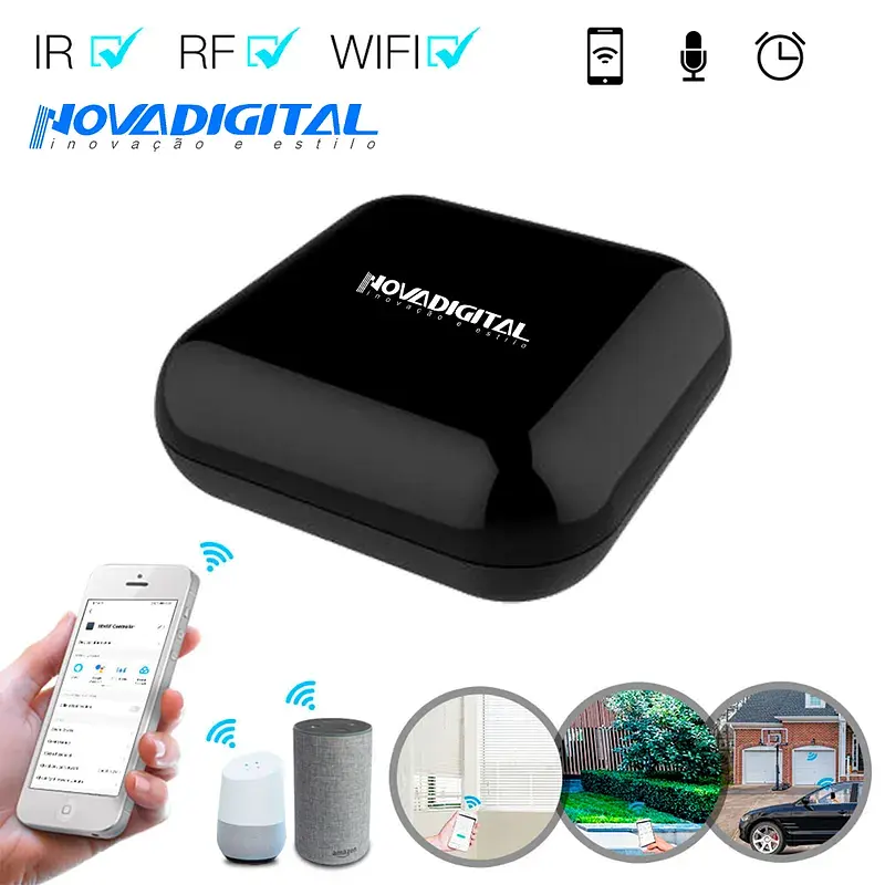 Controle Remoto IR & RF 433MHZ RM5 PRO