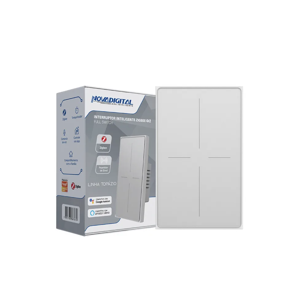 Interruptor Inteligente Zigbee / Linha Topázio
