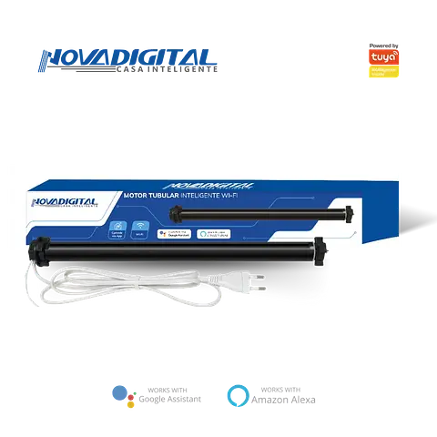 Motor tubular inteligente Wi-Fi