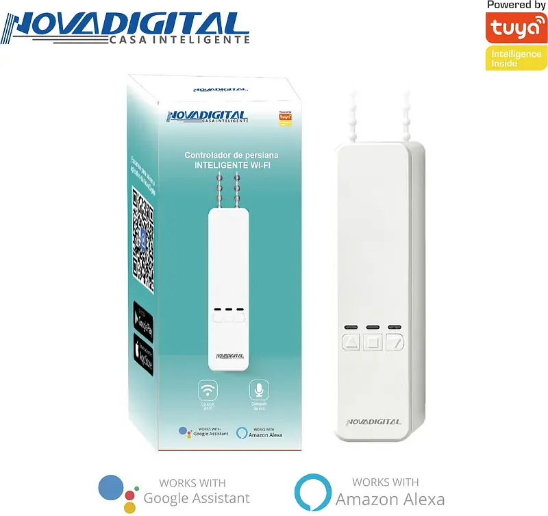 Controlador de persiana inteligente wi-fi