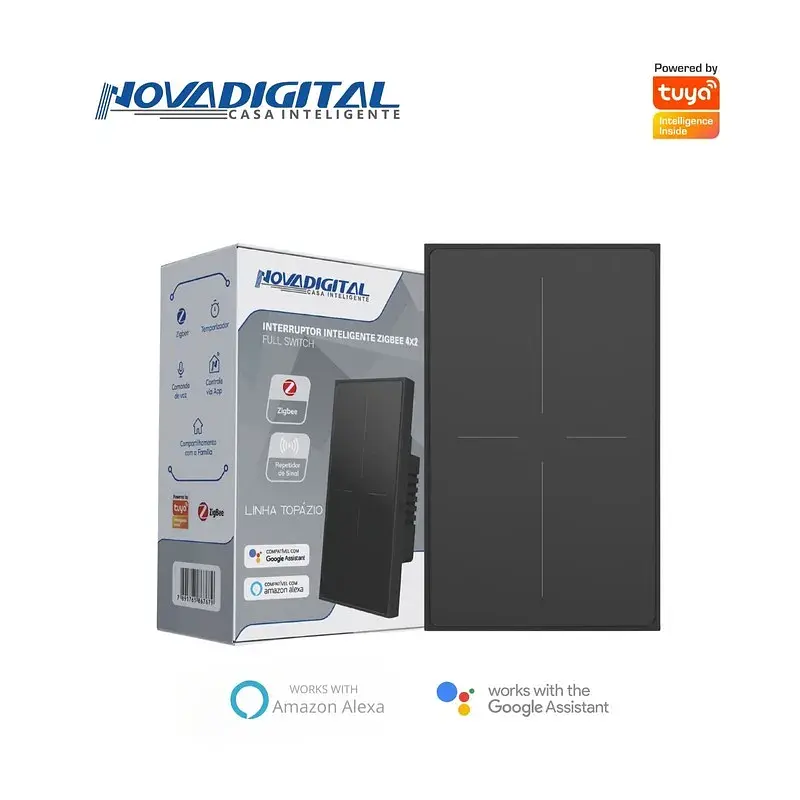 Interruptor Inteligente Zigbee / Linha Topázio