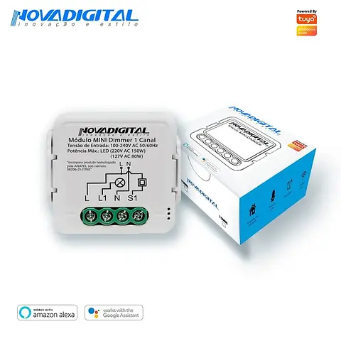 Módulo MINI DIMMER 1 e 2 Canais