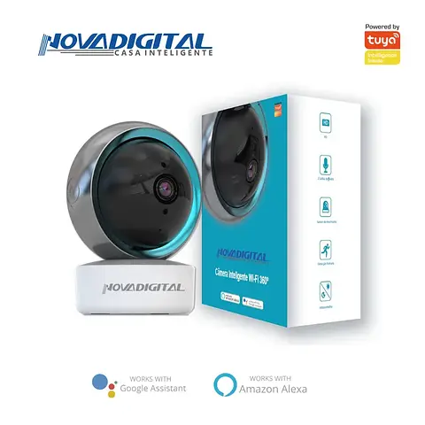 Câmera Inteligente Wi-Fi 360º