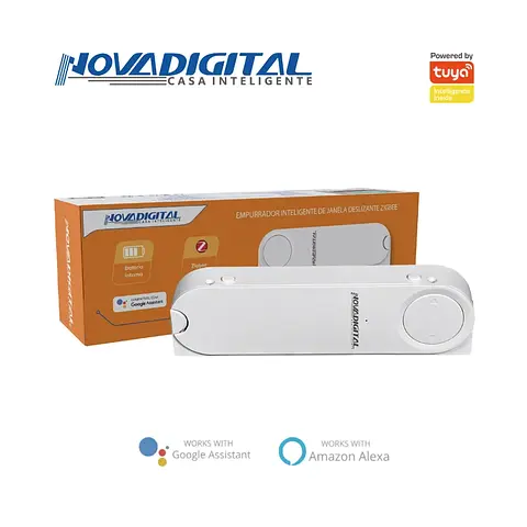 Empurrador de Janela Deslizante Zigbee