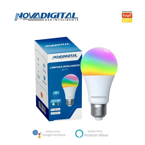 Lâmpada Inteligente Wi-Fi 10W