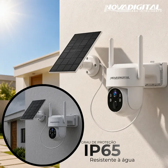 Câmera Inteligente Wi-Fi Safe Solar