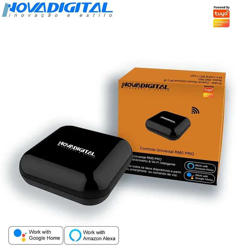 Controle Remoto IR & RF 433MHZ RM5 PRO