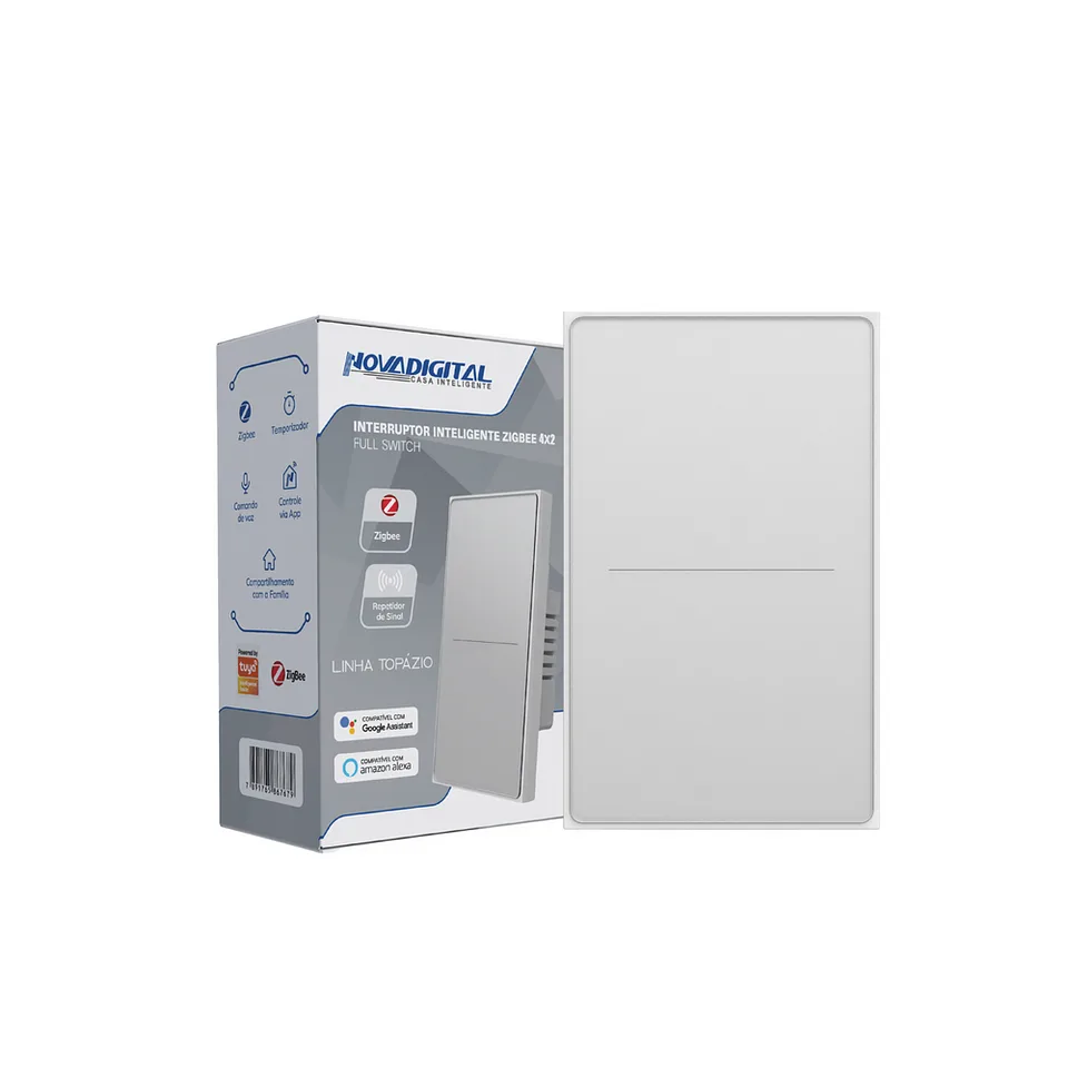 Interruptor Inteligente Zigbee / Linha Topázio