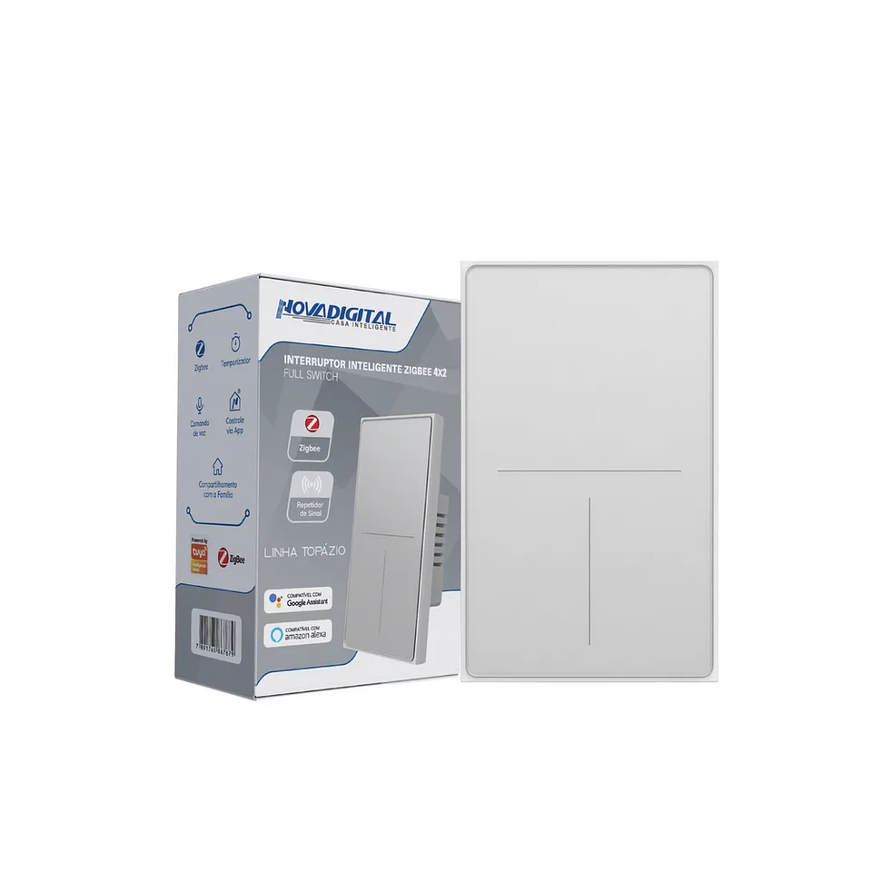 Interruptor Inteligente Zigbee / Linha Topázio