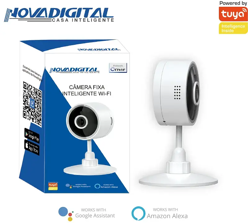 CÂMERA FIXA INTELIGENTE WI-FI