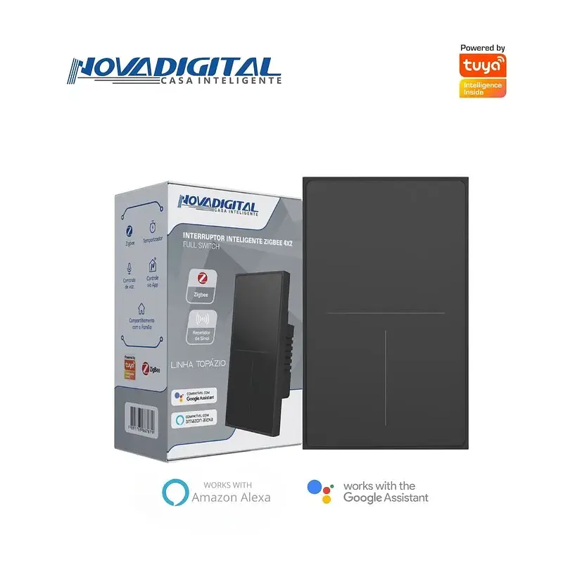 Interruptor Inteligente Zigbee / Linha Topázio