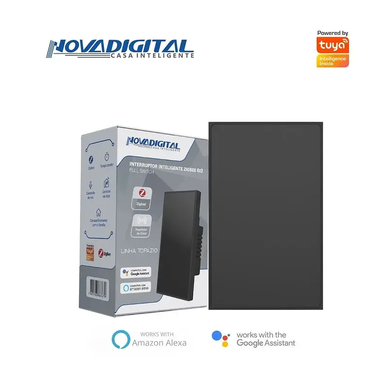 Interruptor Inteligente Zigbee / Linha Topázio