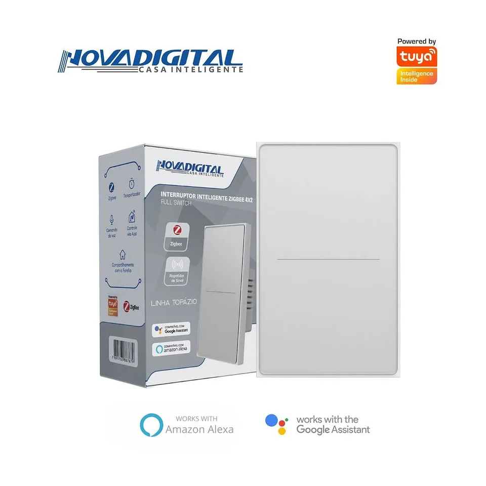 Interruptor Inteligente Zigbee / Linha Topázio